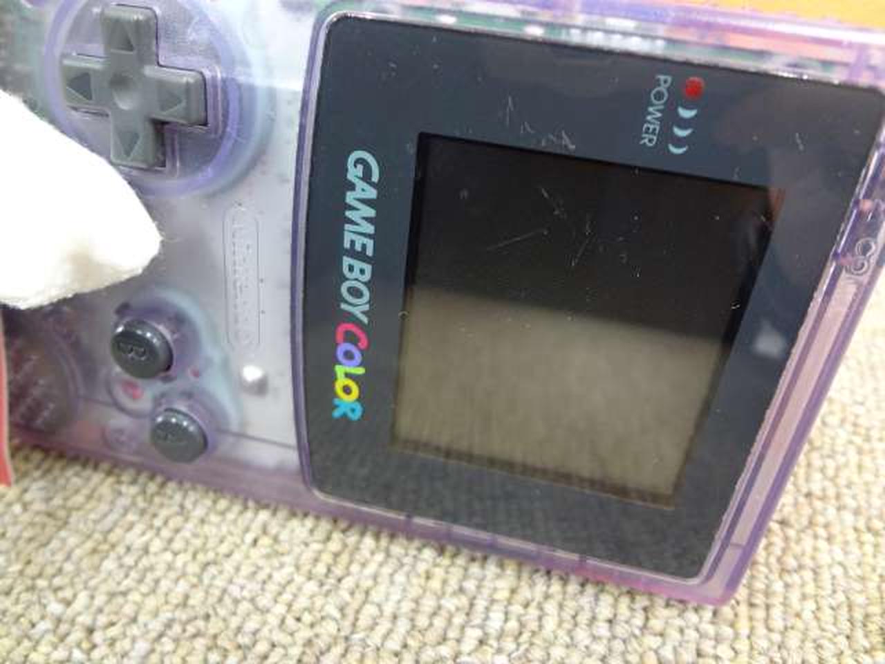 画面キズ