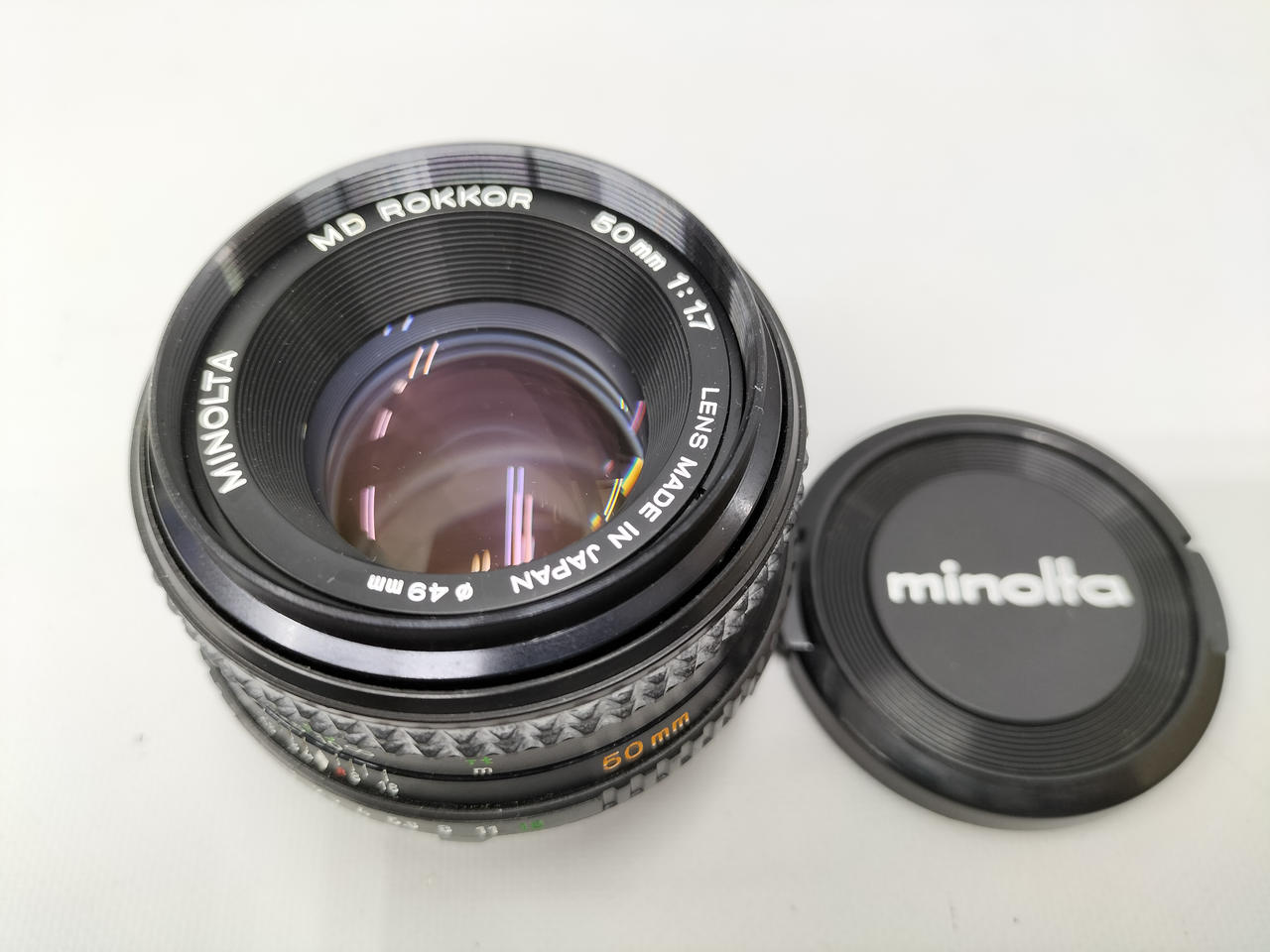 ミノルタ レンズ 単焦点 MINOLTA AF 50mm 1:1.7 F値1.7 コニカ