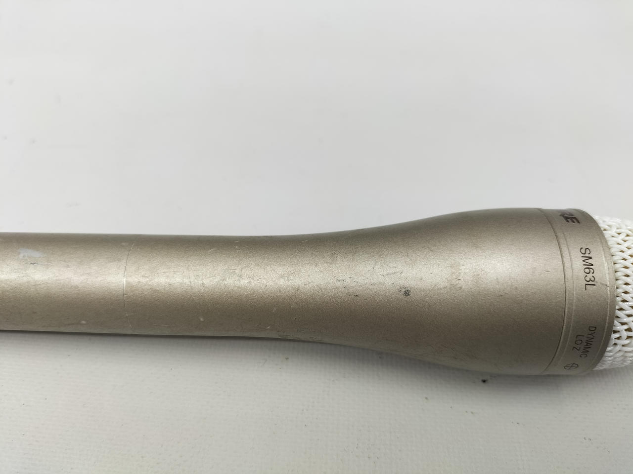 SHURE SM63L-X ダイナミック型インタビューマイクロホン(ロング