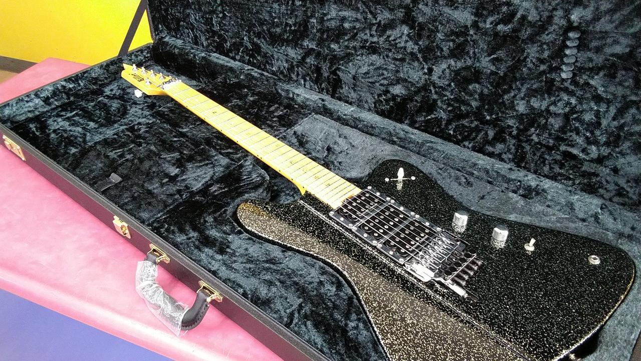 ◻️KILLER◆KG-Galaxy Custom Macchia◆ルーク篁 Killer エレキギターKG-GALAXY CUSTOM MACCHIA [Refinished]中古