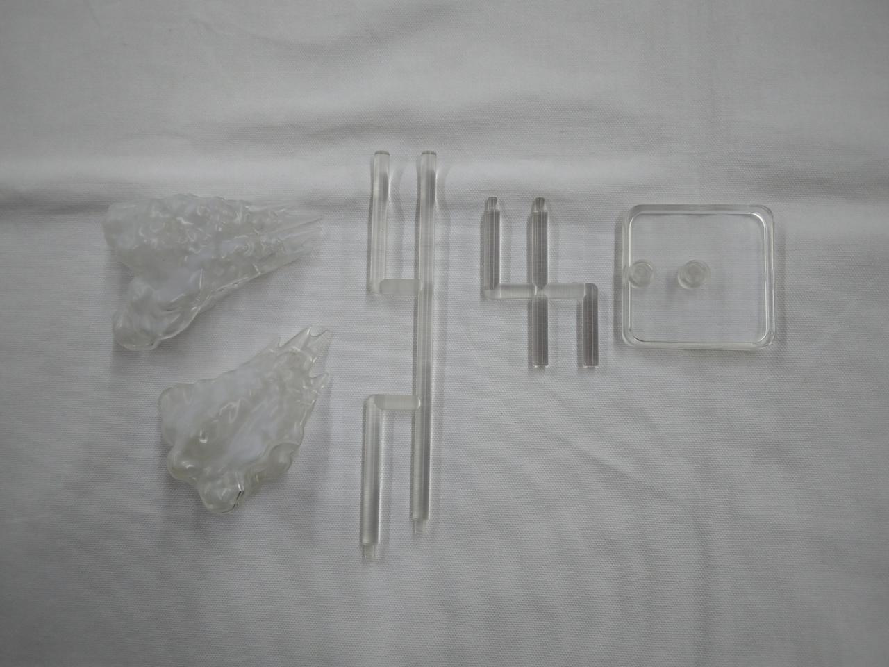 特典のスチームエフェクト用台座が1個欠品