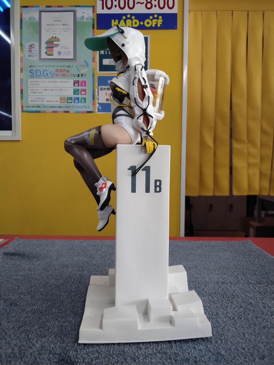 台座歪んでいます。