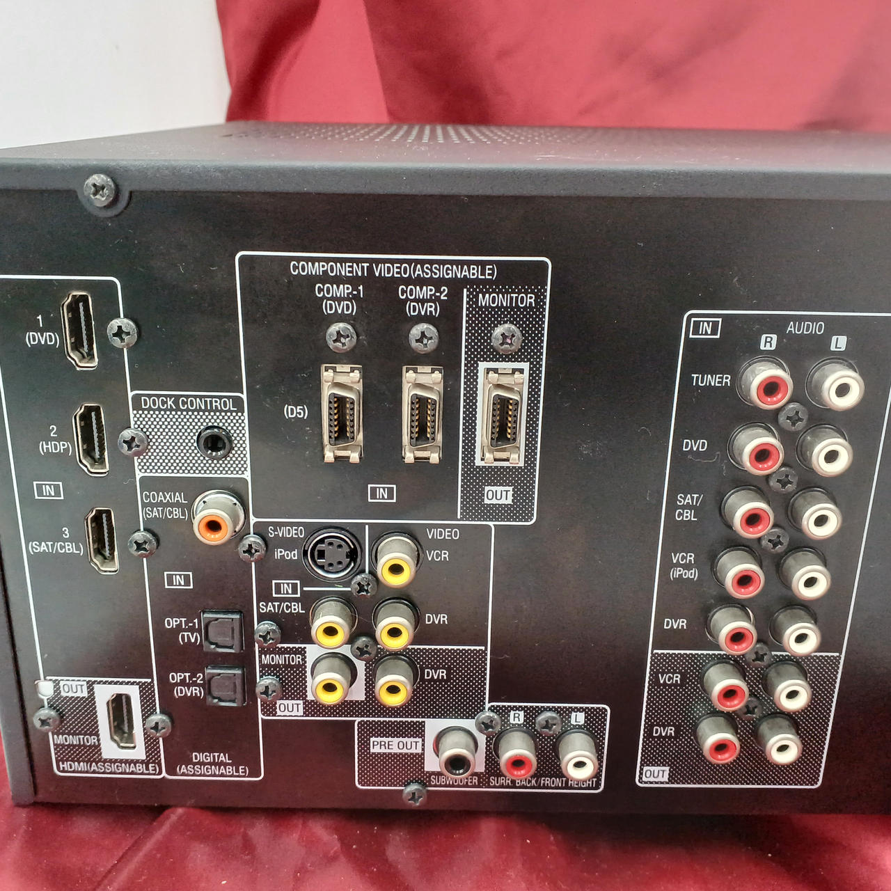 DENON AVアンプ AVC1610 美品　リモコン付き DENON AVアンプ AVC-1610｜Yahoo!フリマ（旧PayPayフリマ）