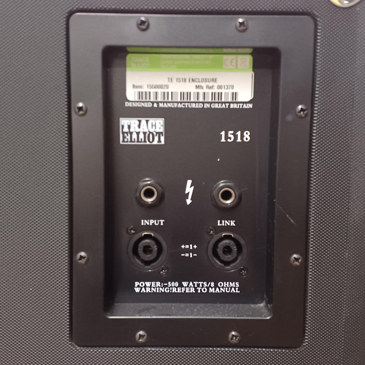 Trace Elliot1524T ベースキャビネット 400W マスター Trace Elliot1524T ベースキャビネット 400W マスター Trace