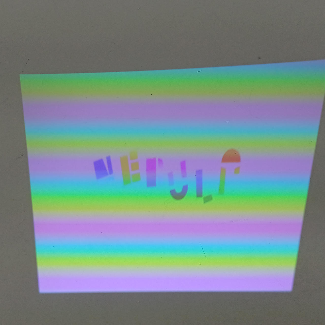 写真だと伝わらない…