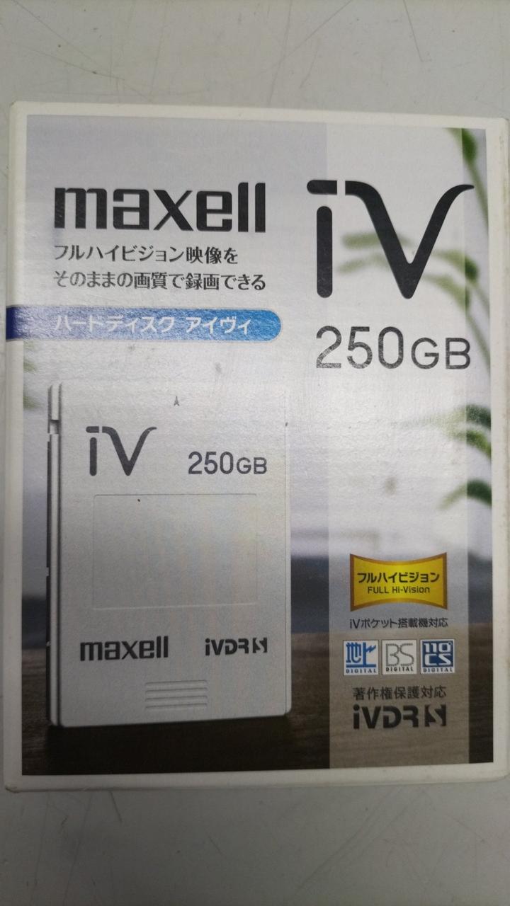 マクセル iVDR-S 250GB M-VDRS250G.C Amazon.co.jp: maxell M-VDRS250G.A IVDR250GB Hard Disk for