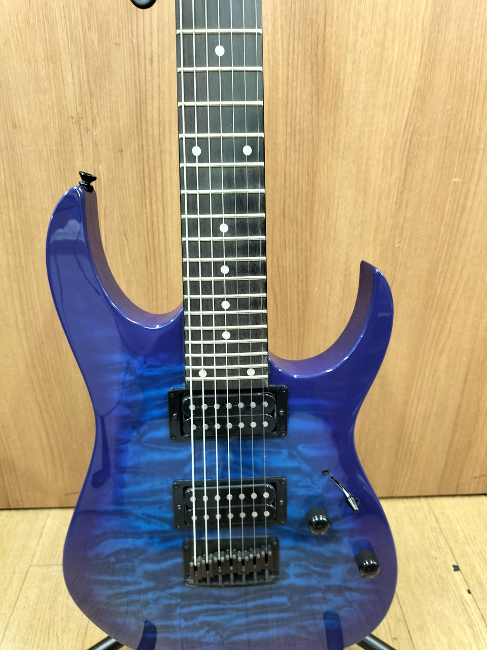 Ibanez Gio エレキギター Gio Ibanez GRG7221QA TKS (Transparent Black Sunburst) エレキ