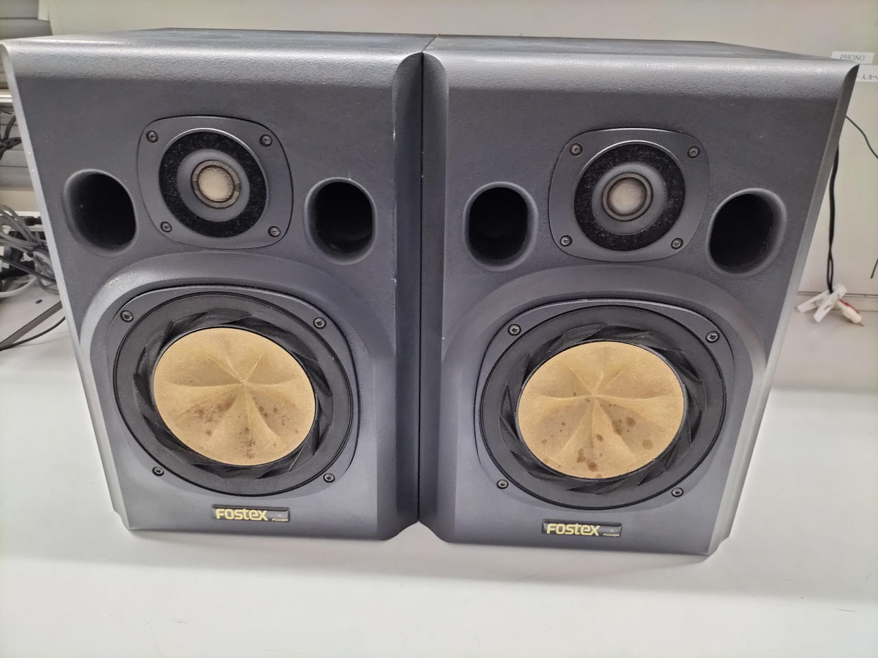 中古FOSTEX フォステクス NF-1A　【ペア】 Fostex フォステクス パワードモニター NF-1A スピーカーペア