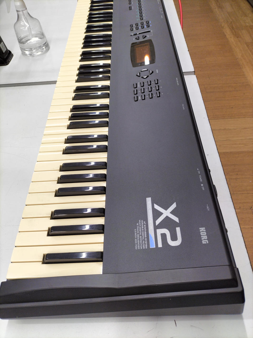 KORG X2 シンセサイザー キーボード 76鍵盤、台あり KORG|シンセサイザー|HARDOFFオフモール（オフモ）|2011850000038281