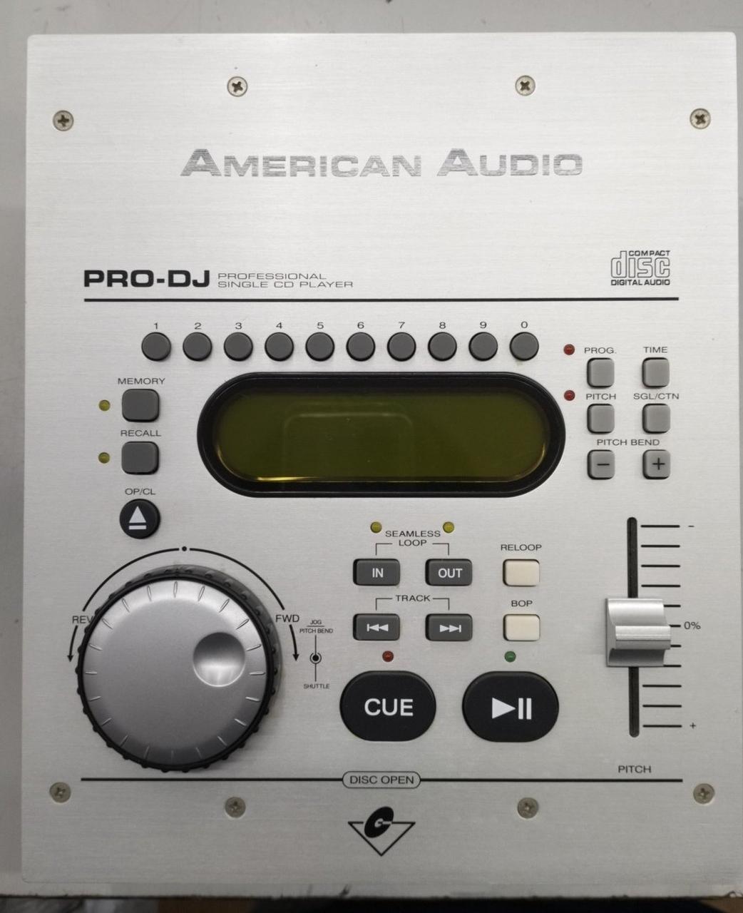 American Audio CDJ デュアルデッキ American Audio CDJ デュアルデッキ American Audio CDJ