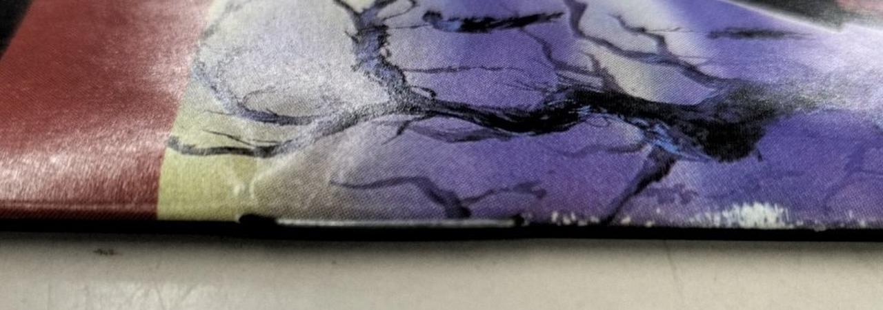 上側にほんの僅かにサビが出始めてます。