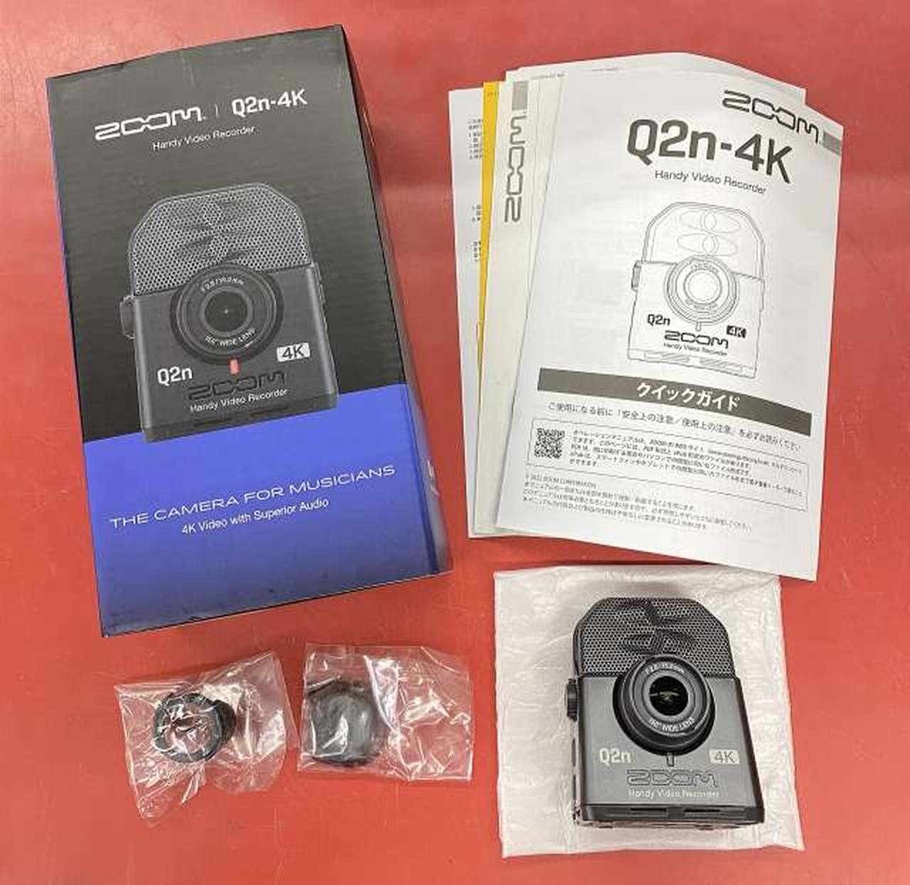 ZOOM Q2n 4K ハンディビデオレコーダー&拡張バッテリーセット Q2n-4K Handy Video Recorder | ZOOM