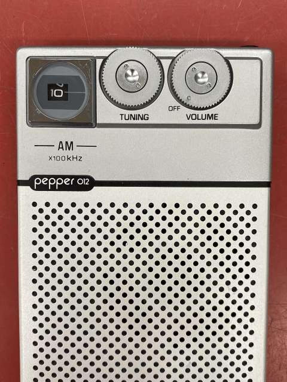 昭和レトロ ラジオ ナショナル CARD pepper 未使用 ナショナル(NATIONAL)|AMラジオ PEPPER O12|HARDOFFオフモール（オフモ