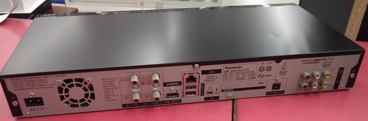 Panasonic DMR-BZT725 Blu-rayレコーダー HDD1TB Panasonic DMR-BZT725 Blu-rayレコーダー HDD1TB