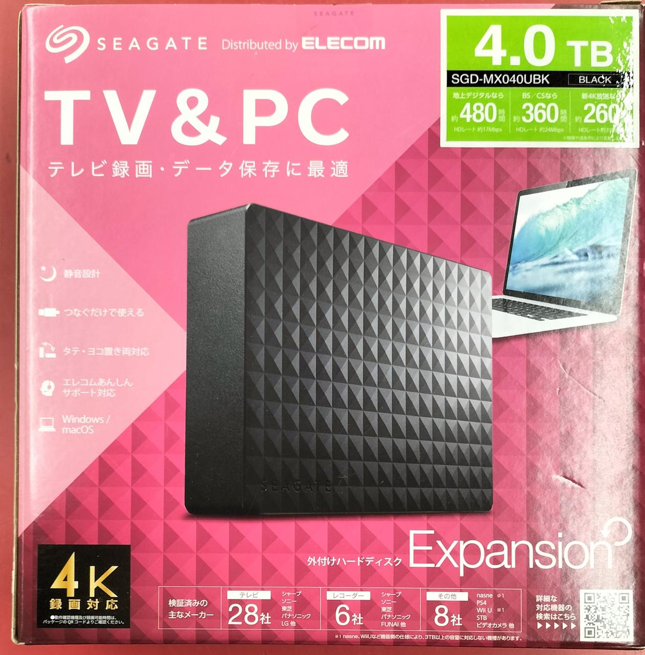 SEAGATE|4TBHHD|HARDOFFオフモール（オフモ）|2011880000015947