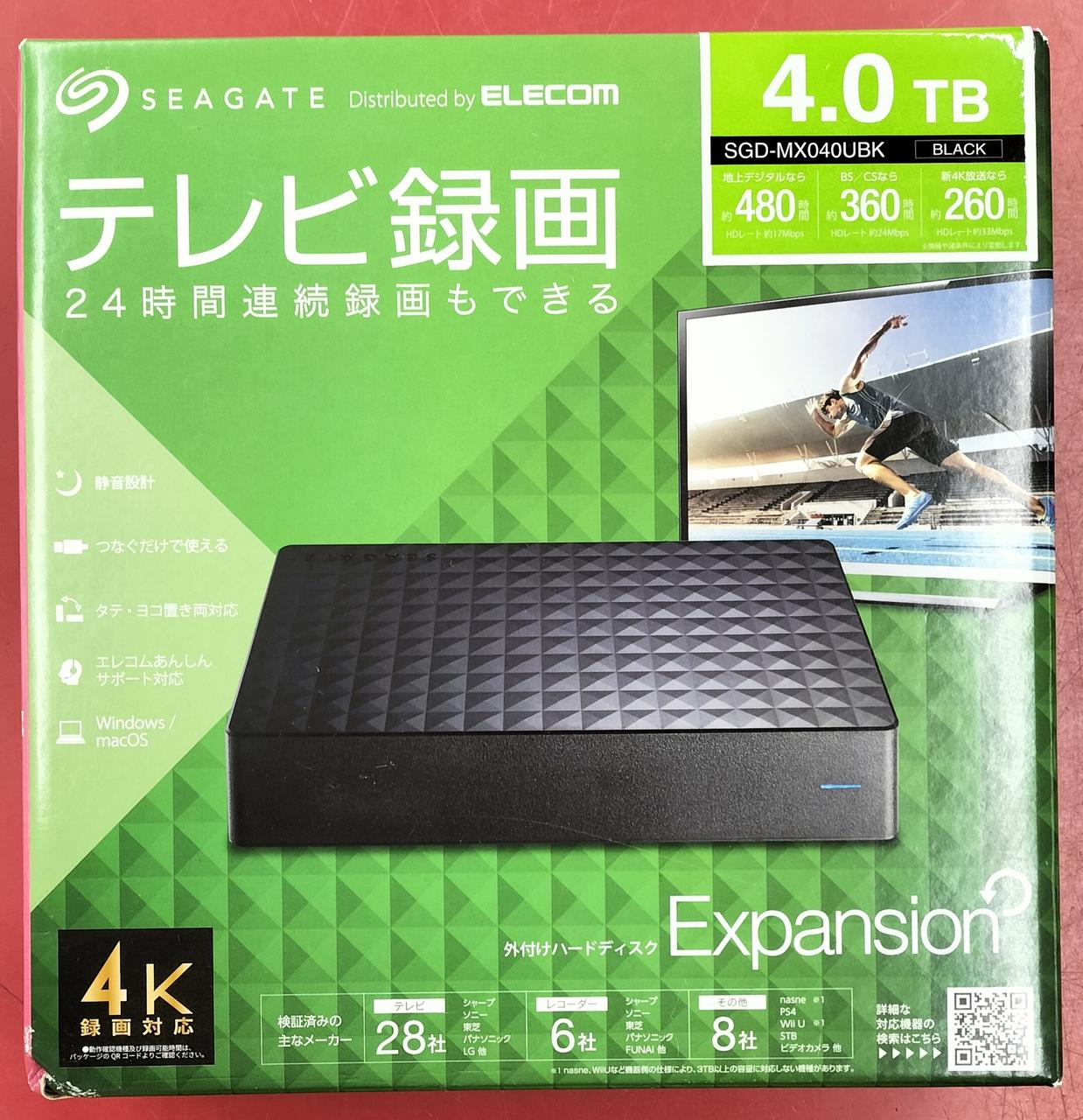 SEAGATE★外付けハードディスク SGD-MX040UBK 4TB 中古 SEAGATE|4TBHHD|HARDOFFオフモール（オフモ）|2011880000015947