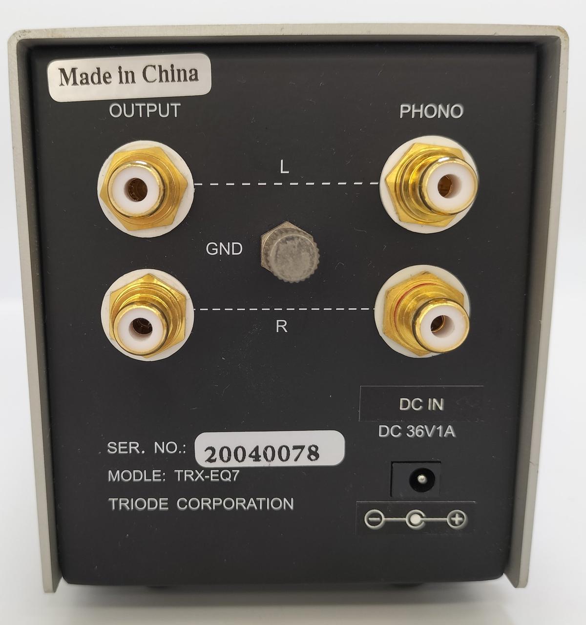 TRIODE フォノイコライザー EQ-6 中古品】TRIODE/フォノイコライザー/TRX-EQ6 高級オーディオ
