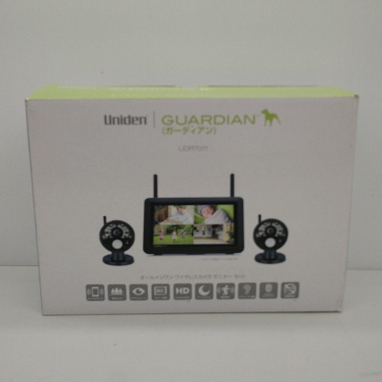 防犯カメラ Uniden GUARDIAN GD7011 ワイヤレスセキュリティカメラ