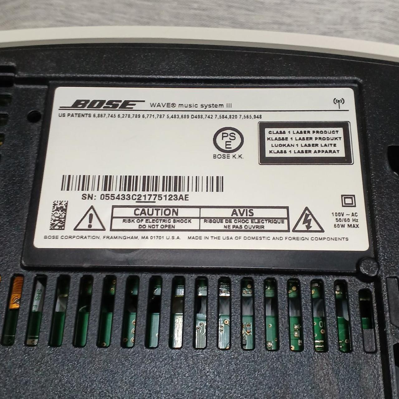 ラジオ・コンポ BoseWaveMusicSystemIII Amazon.com: Bose Wave® Music System III - Limited-Edition