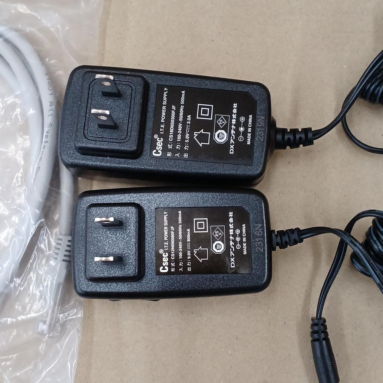 DXアンテナ　ワイヤレスカメラ＆7インチモニターセット WS57M2CL中古美品 DXアンテナ ワイヤレスカメラ＆7インチモニターセット WS57M2CL