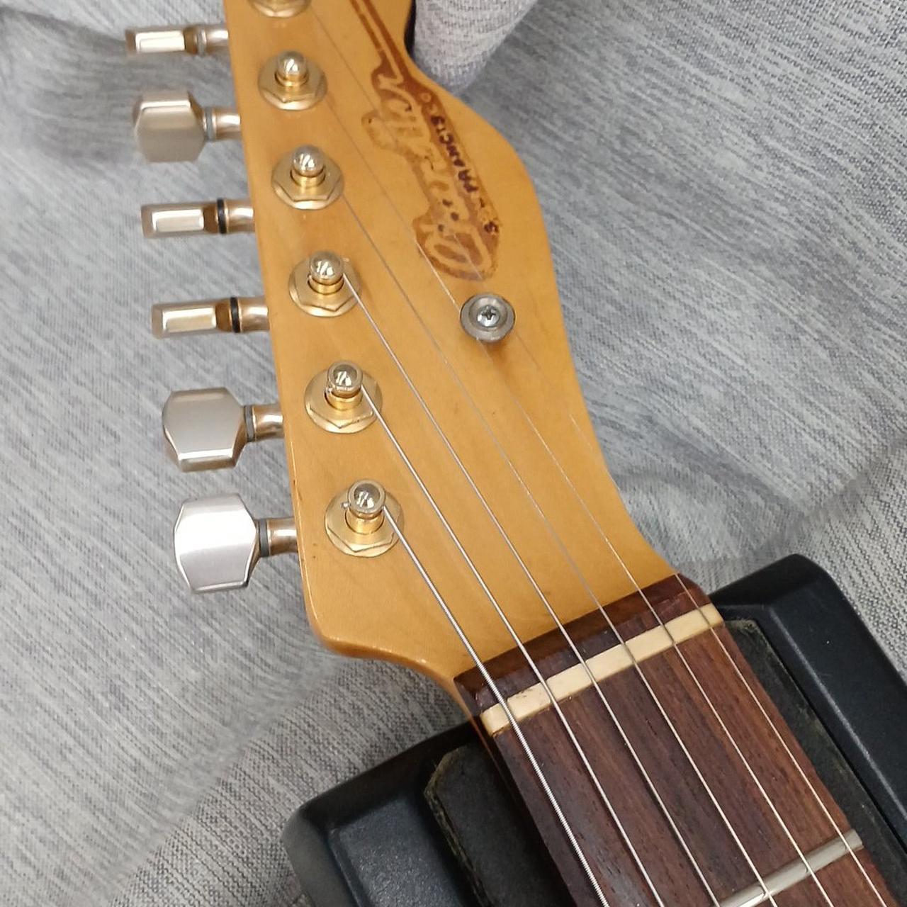 最終値下げ！美品☆BUSKER'S テレキャスター 弦&ペグ&サドル新品 安ギター「BUSKER'S BTE CAR」を貰ったのでどれくらいの