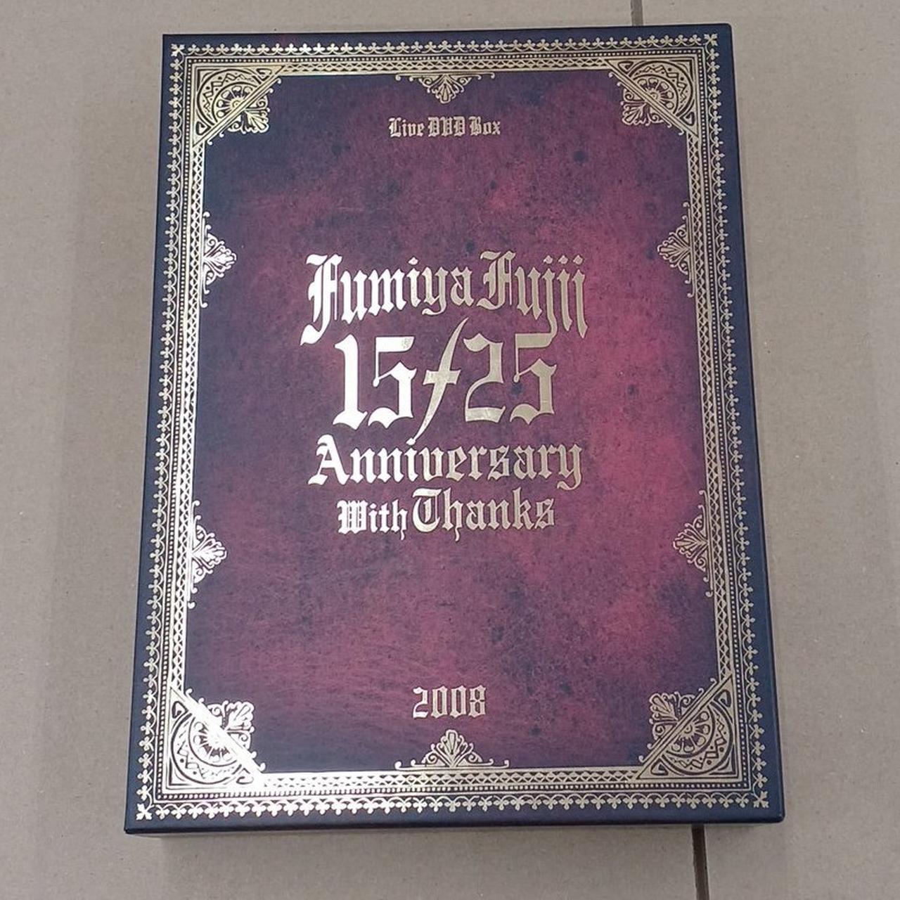 藤井フミヤさん 15/25 ANNIVERSARY WITH THANKS 【公式通販】