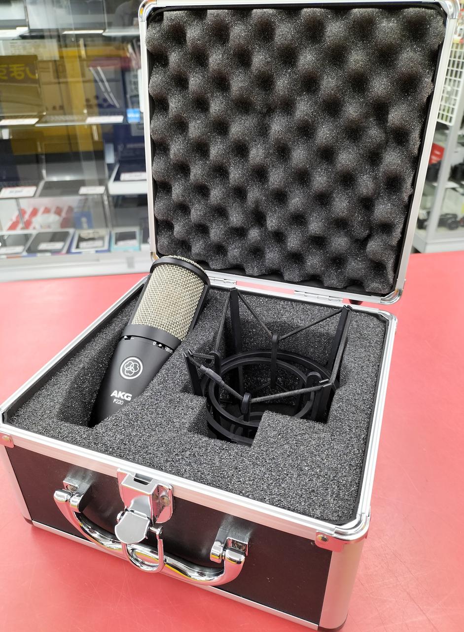 AKG - AKG アーカーゲー/コンデンサーマイク/P220/Aランク/09【中古】 AKG - AKG アーカーゲー/コンデンサーマイク/P220/Aランク/09