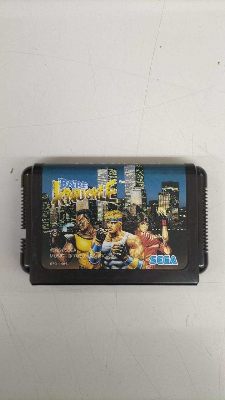 SEGA 型番：ベアナックル 怒りの鉄拳 メガドライブソフト