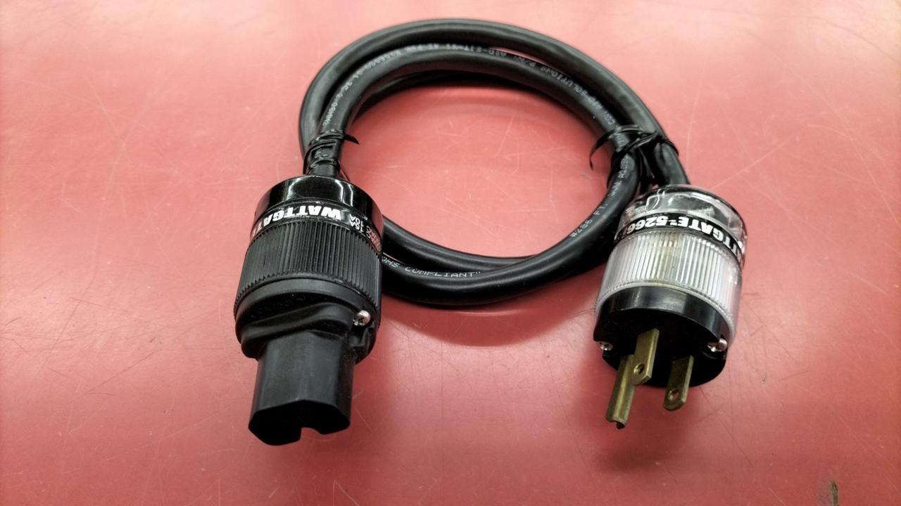 B*s様 WATTGATE 320i / 5266i 電源ケーブル 1m PRO WATTGATE|電源ケーブル/1M|HARDOFFオフモール(オフモ