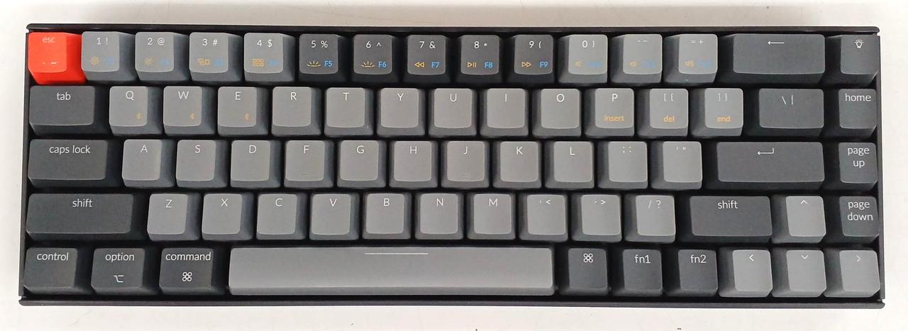 キーはUS配列です。