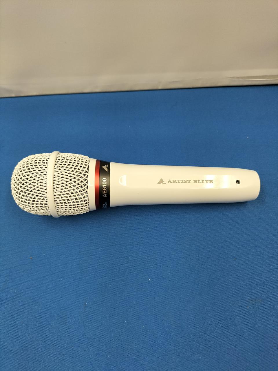 【美品】オーディオテクニカ ダイナミックマイク AE6100 収納ポーチ付き AE6100｜マイクロホン：ダイナミックマイク｜オーディオテクニカ