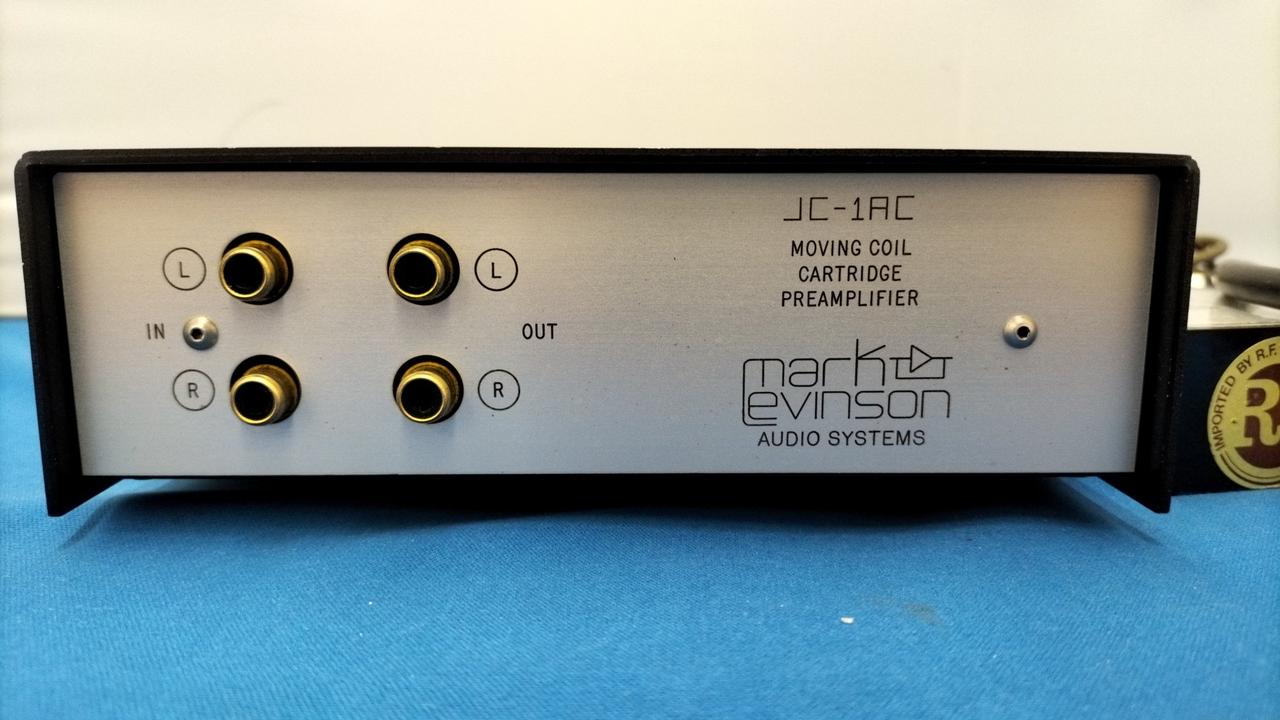Mark Levinson JC-1AC ヘッドアンプ Mark Levinson JC-1AC Moving-Coil Head Amp - Super Rare