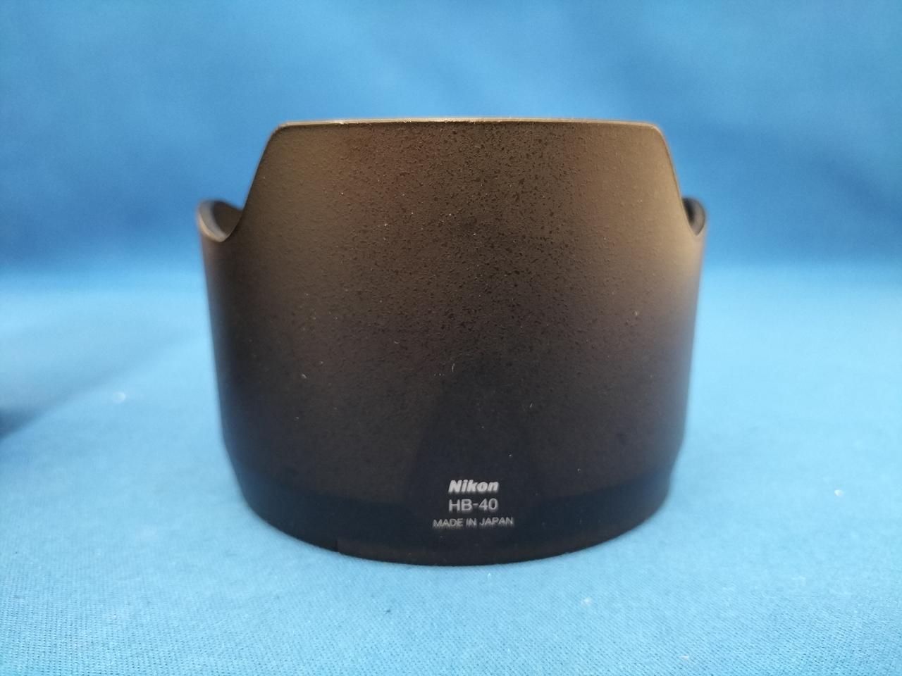 レンズフードHB-40付属
