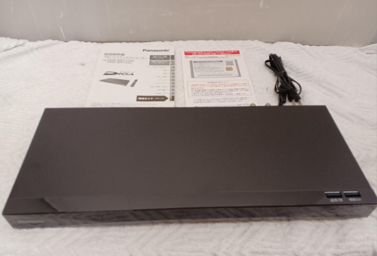 【愛品館市原店】Panasonic 2019年製 DMR-BRT1030 BD/HDDレコーダー 　1TB PANASONIC|BDレコーダー|【ハードオフ公式通販】オフモール