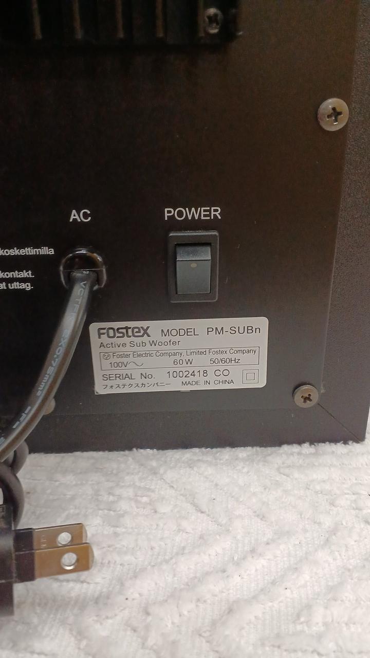 FOSTEX|サブウーファー|【ハードオフ公式通販】オフモール