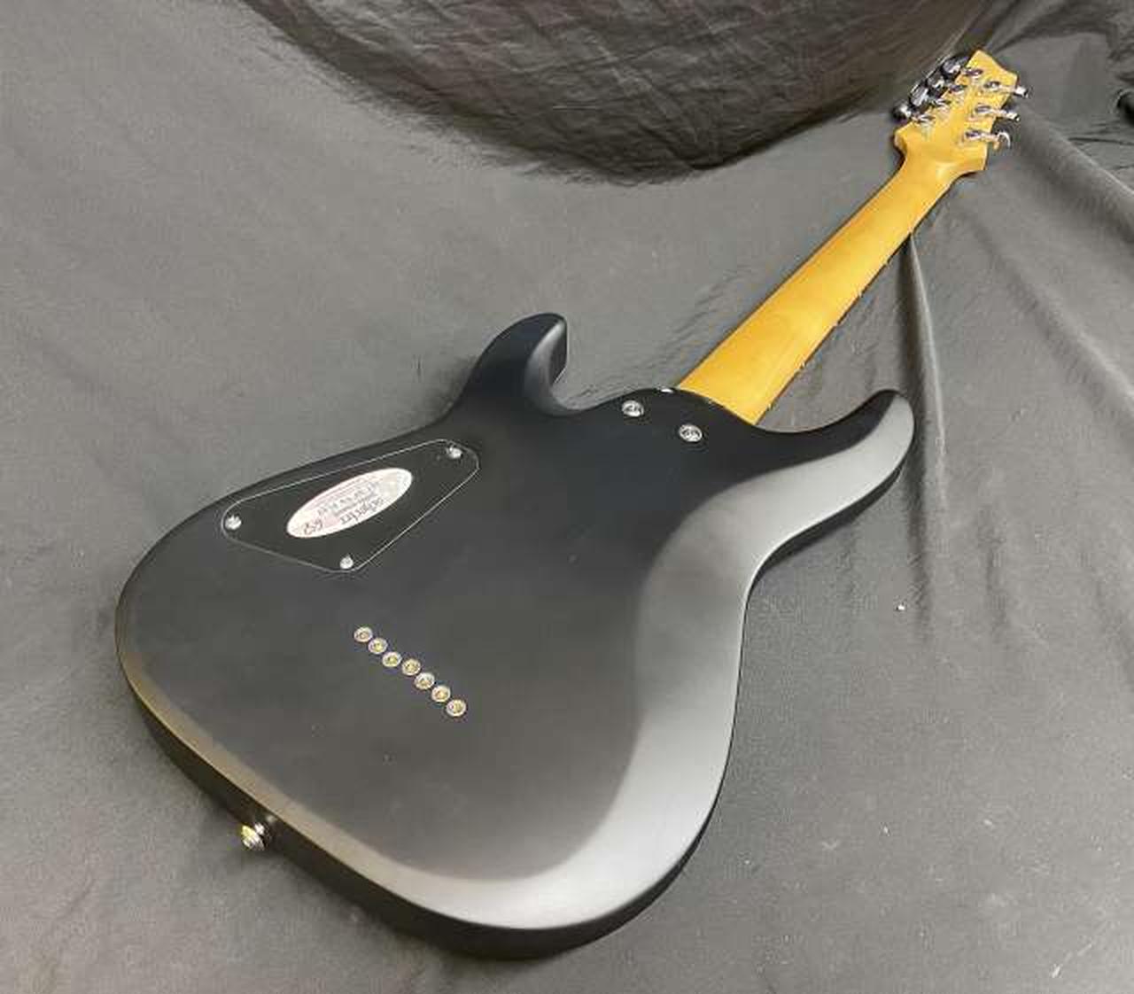 エレキギター 黒 メイプルネック シェクター(SCHECTER)|【細めのCシェイプメイプルネックを採用