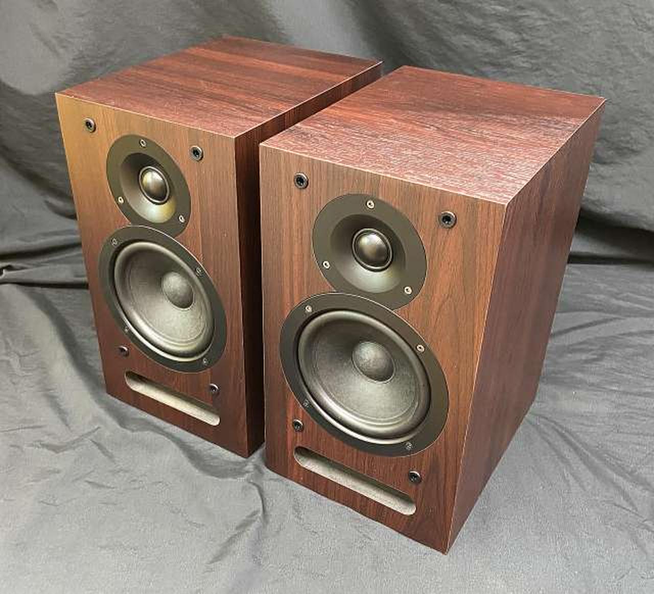 SANSUI 木製　スピーカー サンスイ(SANSUI)|【W-RPM（和紙相対抄紙）採用】スピーカー