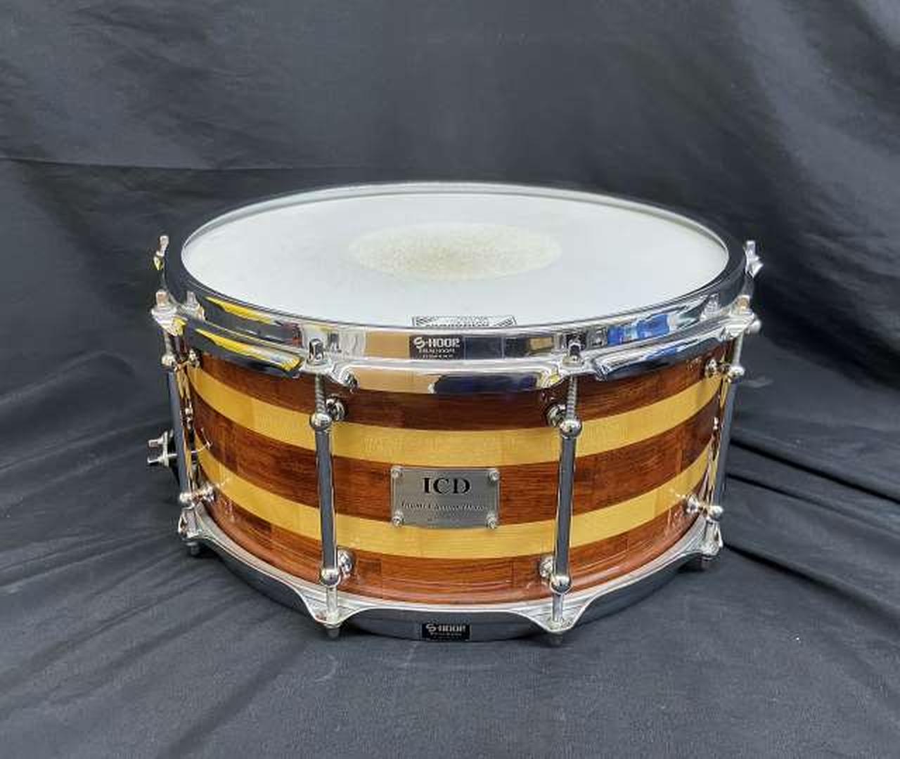 入手困難品】ICD INAMI CUSTOM DRUMS スネアドラム