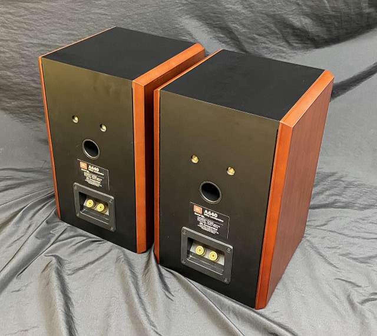 【完動美品】JBL A640 2WAYスピーカー　 　1ペア JBL A640 ペア スピーカー システム 2Way ブックシェルフ型