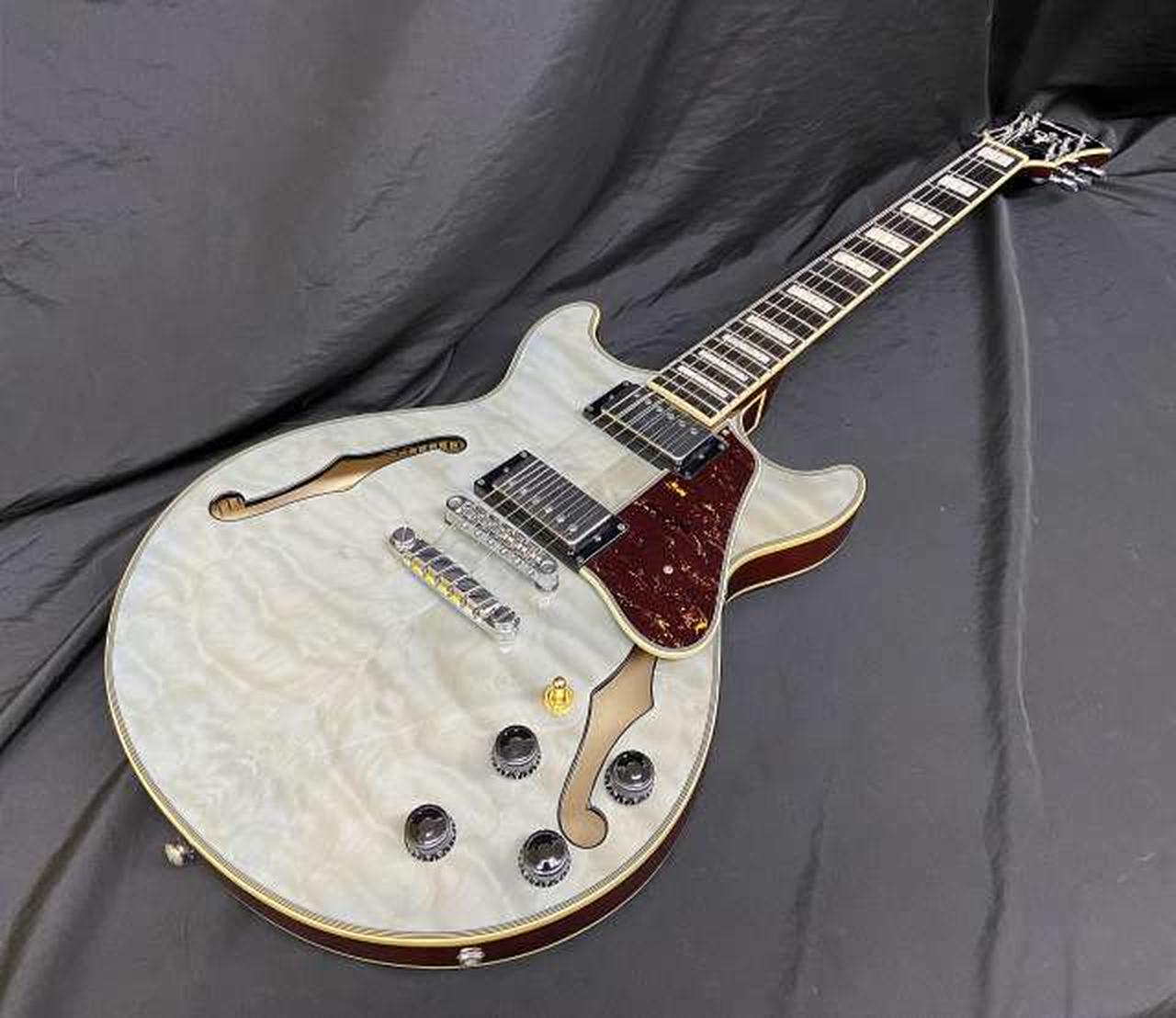 アイバニーズ(IBANEZ)|【美しいアクアマリンカラー】セミアコ