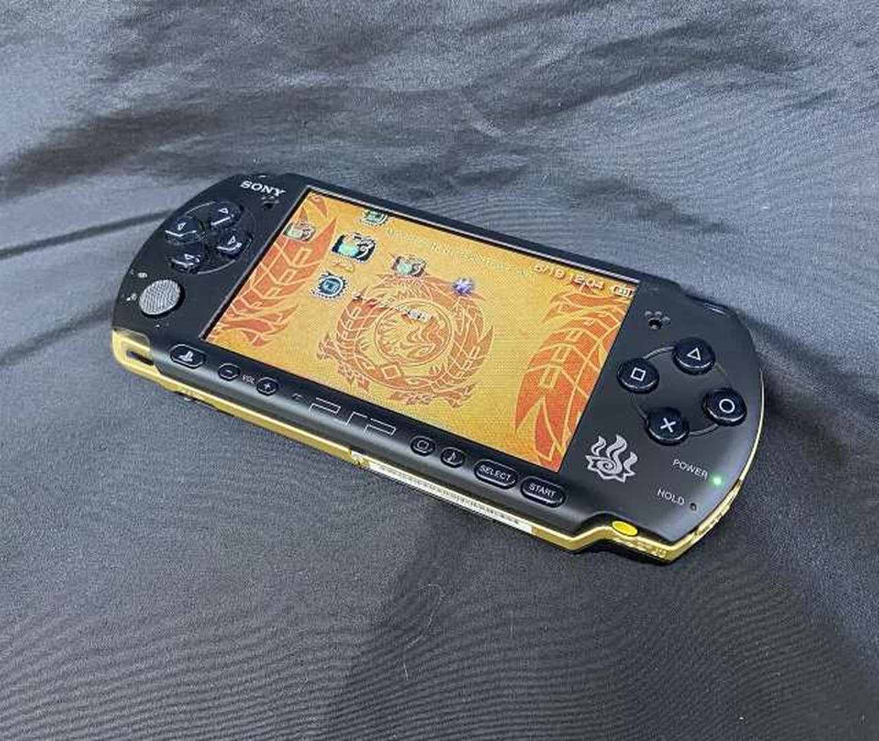 SONY - psp3000モンハン3ndハンターズモデル SONY PSP 3000 モンスターハンターポータブル 3rd ハンターズ