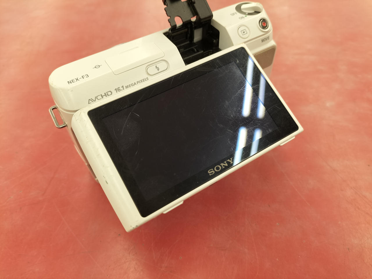 ソニー ミラーレス一眼 α NEX-F3【ジャンク】 SONY ミラーレス一眼 中古 スマホに送れる ソニー α NEX-F3