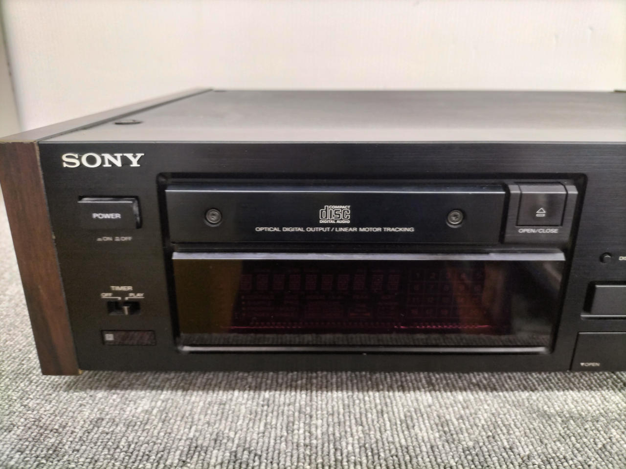 SONY☆CDP-CE535☆ＣＤデッキ　チェンジャーユニット SONY☆CDP-CE535☆CDデッキ チェンジャーユニット