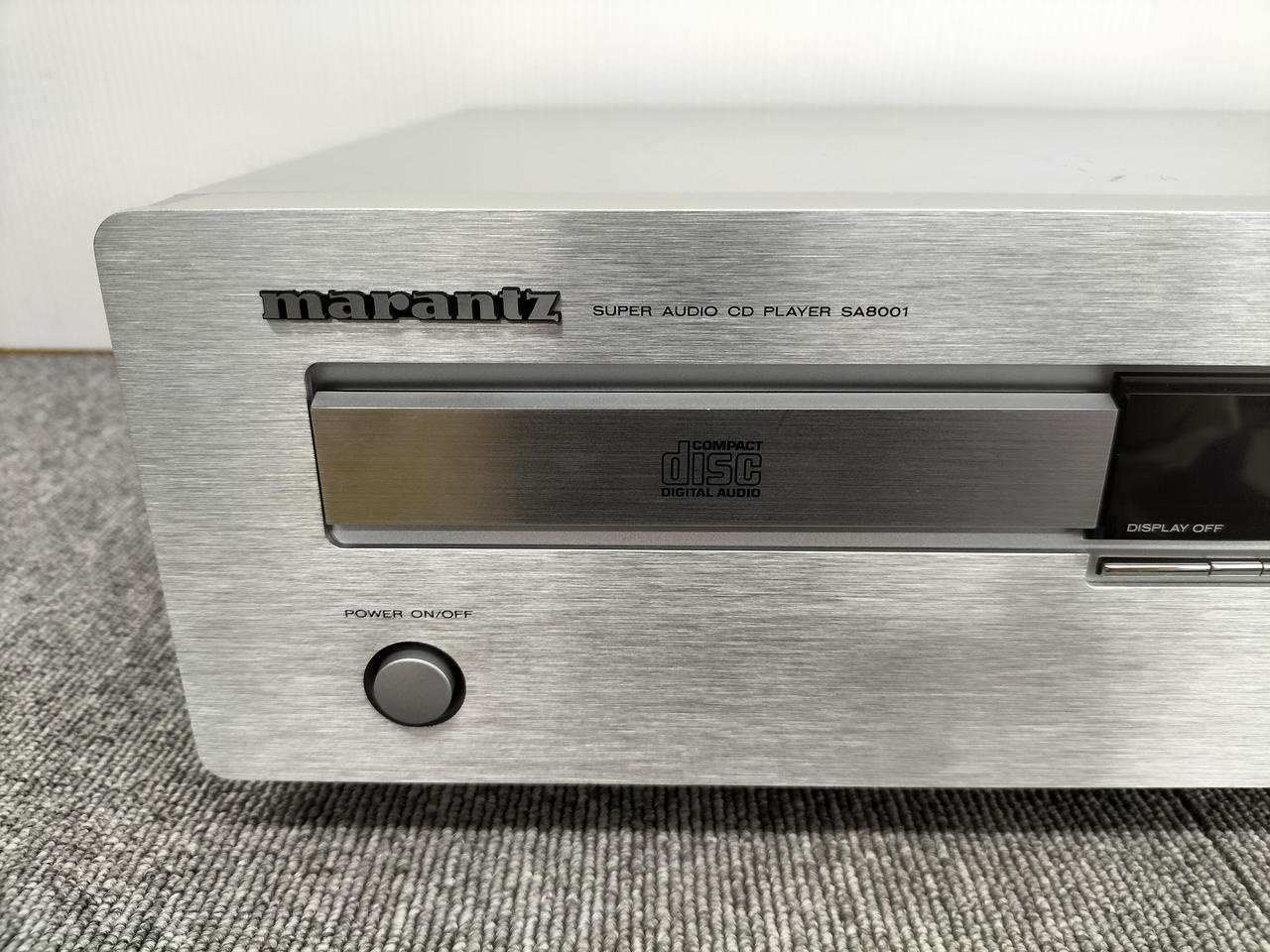 ジャンク】Marantz CDプレーヤー SACD対応 SA8001 シルバー