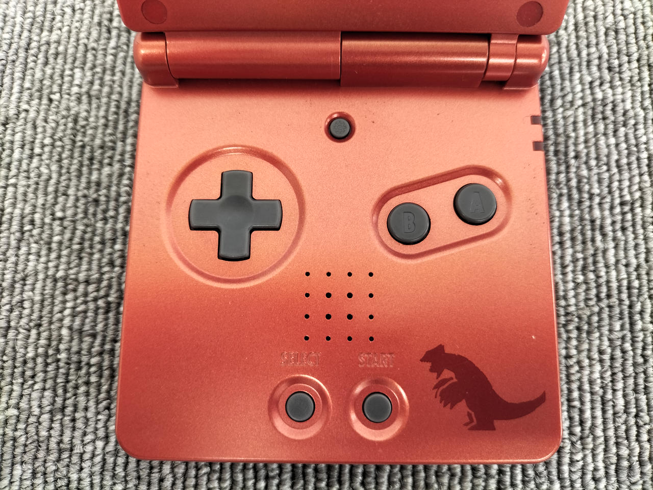 美品 シェル交換品 ゲームボーイアドバンスsp グラードンエディション 美品 シェル交換品 ゲームボーイアドバンスsp グラードン