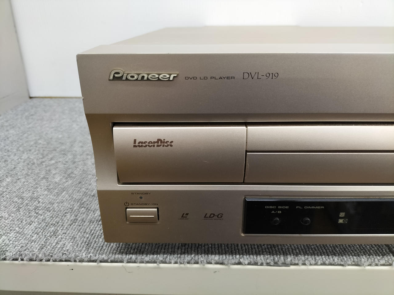 Pioneer パイオニア　LDプレーヤー Pioneer パイオニア CLD-02 CD/LDプレーヤー 【中古整備品