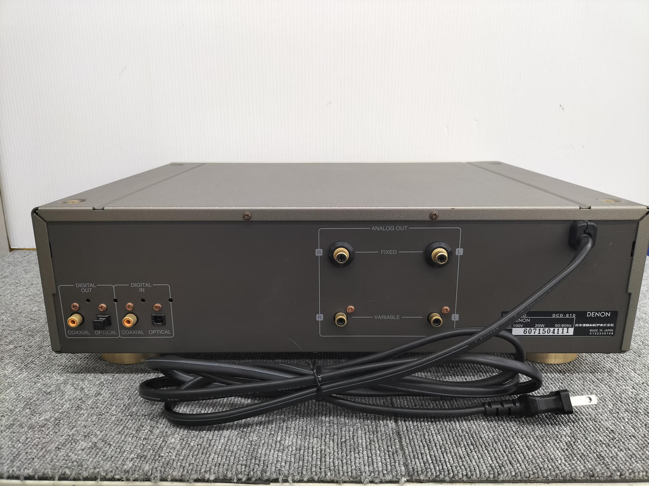 デノン / デンオン(DENON)|CDプレーヤー【ジャンク品】|HARDOFFオフ