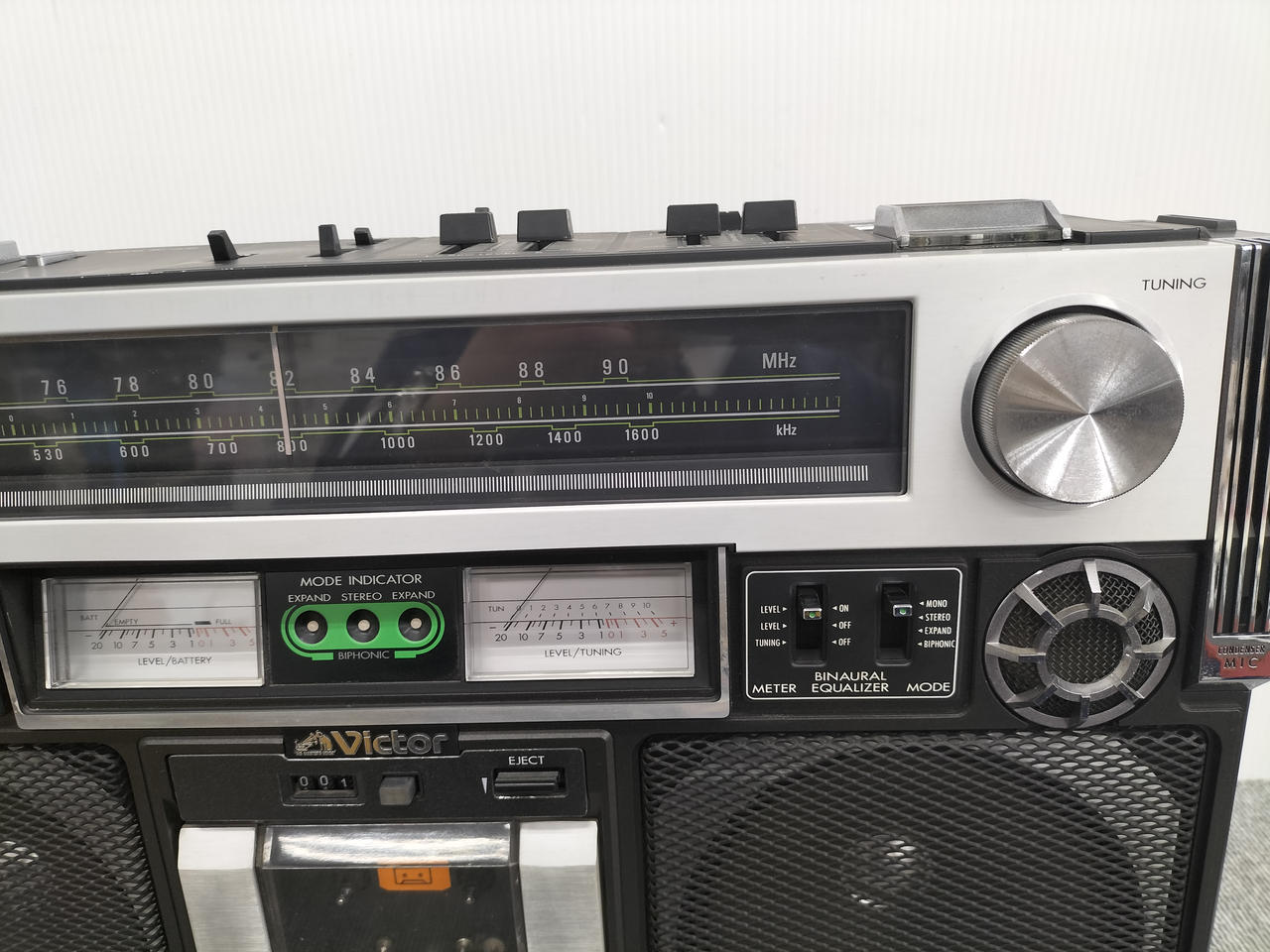 現役の動作品○ VICTOR RC-1000 ビクター ラジオカセッター 【公式通販】