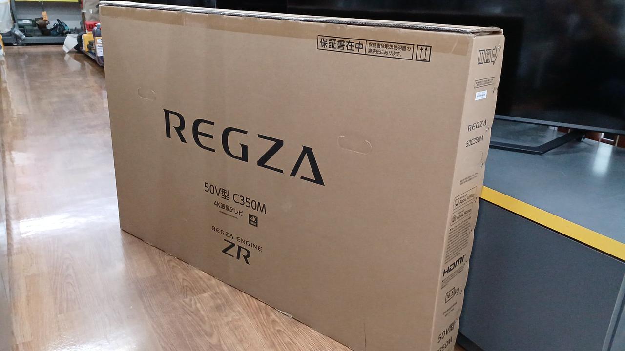 【未開封品】REGZA 50V型　C350M 4K液晶テレビ REGZA 東芝 50V型 液晶テレビ 4K液晶レグザ C350Mシリーズ 4K