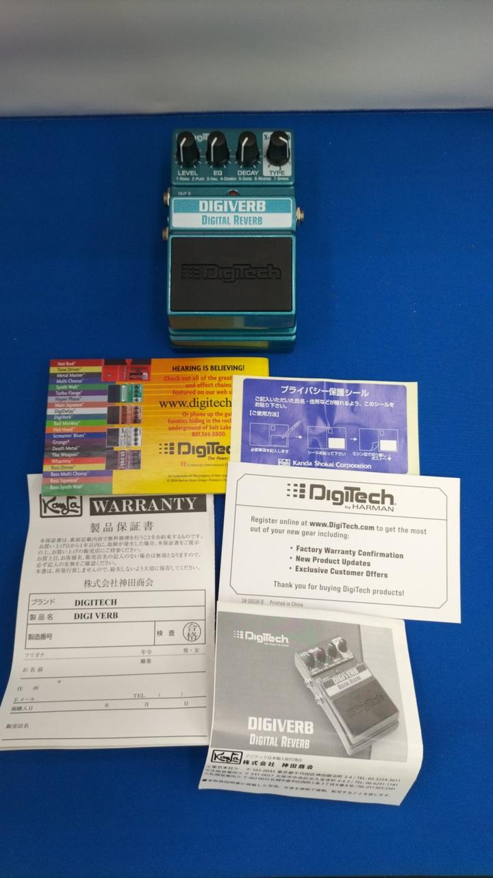 DIGITECH|デジタルリバーブ|HARDOFFオフモール（オフモ）|2012400000118575